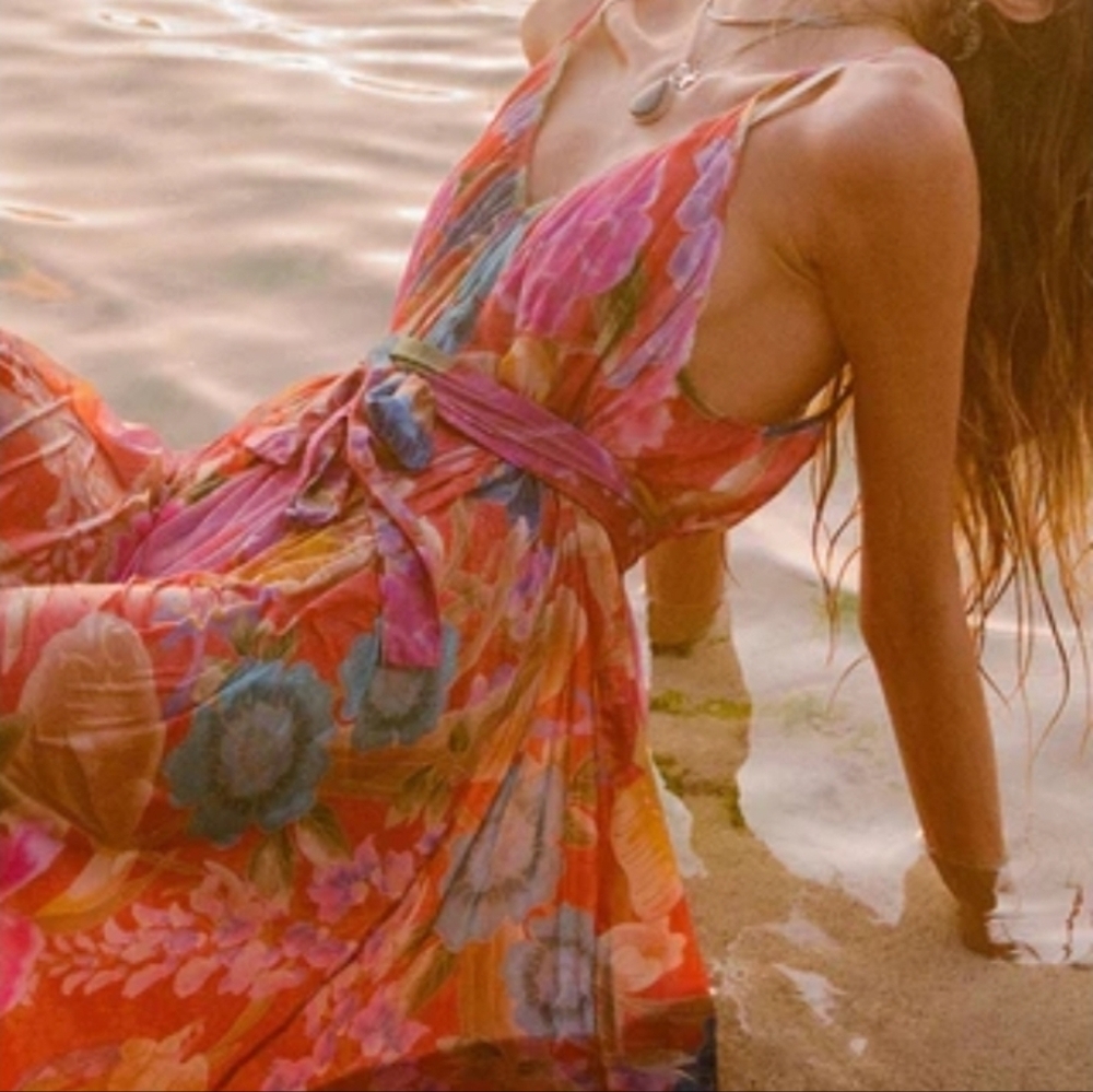 Spell & the Gypsy Painters Garden Stappy Dress